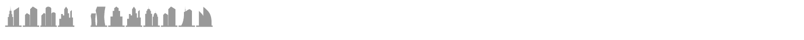 City Skyline font preview